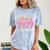 Class Of 1977 School Graduation Meetup Reunion Comfort Color Blast T-Shirt Ocean