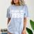 Class Of 1996 High School College Graduation Reunion Comfort Color Blast T-Shirt Ocean
