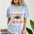Class Of 2018 Graduation Tshirt For Mom Of Graduate Comfort Color Blast T-Shirt Ocean