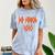 Class Of 2020 Senior 80s And 90s Rock Style Graduation Comfort Color Blast T-Shirt Ocean
