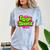 Class Of 2020 Senior 90s TV Style Graduation Comfort Color Blast T-Shirt Ocean