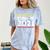 Class Of 2021 Senior Year 90's TV Style Graduation For Grad Comfort Color Blast T-Shirt Ocean
