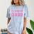 Class Of 2022 High School Graduation Date Graduate T Shirt Comfort Color Blast T-Shirt Ocean