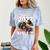Class Of 2022 Monster Truck Graduation Cap Retro Sunset Boy Comfort Color Blast T-Shirt Ocean