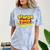 Class Of 2022 Senior 2000s Animated Movie Style Graduation Comfort Color Blast T-Shirt Ocean