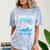 Class Of 2025 Graduation Cruise Senior Graduates Vacation Comfort Color Blast T-Shirt Ocean