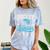 Class Of 2025 Hockey Senior Graduation Graduate Grad Comfort Color Blast T-Shirt Ocean