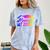 Class Of 2025 Mastered It College Masters Degree Graduation Comfort Color Blast T-Shirt Ocean