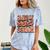 Class Of 2025 Senior Orange And Student Graduation Comfort Color Blast T-Shirt Ocean