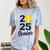 Class Of 2025 Softball Senior Graduation Graduate Women Comfort Color Blast T-Shirt Ocean