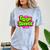 Class Of 2026 Fresh Senior 90s TV Style Retro Graduation Comfort Color Blast T-Shirt Ocean
