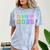 Class Of 2026 High School Graduation Date Graduate T Shirt Comfort Color Blast T-Shirt Ocean