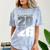 Class Of 2026 High School Senior Graduation Grey Sport Style Comfort Color Blast T-Shirt Ocean