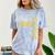 Class Of 2026 Senior 26 High School Graduation -Gold Comfort Color Blast T-Shirt Ocean
