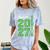 Class Of 2027 Senior 27 High School Graduation Senior 2027 Comfort Color Blast T-Shirt Ocean