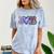 Class Of 2028 Shirt Tie Dye Senior Graduation Class Reunion Comfort Color Blast T-Shirt Ocean