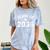 Class Of 2036 Grow With Me First Day Of School Graduation Comfort Color Blast T-Shirt Ocean