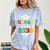 Class Of 2038 First Day Of School & Graduation 2038 Comfort Color Blast T-Shirt Ocean