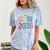 Class Of 2038 Pre K Graduate Preschool Graduation Comfort Color Blast T-Shirt Ocean