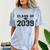 Class Of 2039 Grow With Me First Day Of School Graduation Comfort Color Blast T-Shirt Ocean