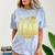 College Grad Class Of 2025 Senior Graduate Graduation Comfort Color Blast T-Shirt Ocean