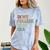In My College Mom Era College Graduation For Mom Comfort Color Blast T-Shirt Ocean