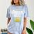 Criminal Justice Degree Graduation Senior Celebration Grad Comfort Color Blast T-Shirt Ocean