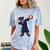 Cute Dabbing Kid Elementary School Graduation Baseball Comfort Color Blast T-Shirt Ocean