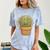 Cute Golden Barrel Cactus Introvert Distressed Comfort Color Blast T-Shirt Ocean Cute Golden Barrel Cactus Introvert Distressed Comfort Color Blast T-Shirt Ocean