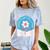Cute Introvert Shy Teen Anti-Social Inner Strength Comfort Color Blast T-Shirt Ocean