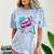 Dabbing Cassette Tape 70s 80s 80s Outfit Nostalgia Comfort Color Blast T-Shirt Ocean