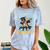 Dabbing Graduation Boy 5th Grade Nailed It Class Of 2025 Comfort Color Blast T-Shirt Ocean