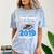 Dad Of a 2019 Graduate Shirt Proud Dad Graduation Grad Shirt Comfort Color Blast T-Shirt Ocean