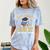 My Dad Did It Graduation My Dad Did It My Daddy Did It Comfort Color Blast T-Shirt Ocean
