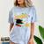 My Daddy Did It And He Did It For Me Graduate Graduation Comfort Color Blast T-Shirt Ocean