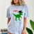 Dinosaur Rawr Diploma Graduate Graduation Comfort Color Blast T-Shirt Ocean