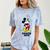 Disney Mickey Mouse Peace Out Totally Retro Graduation Comfort Color Blast T-Shirt Ocean