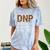 DNP Doctor Of Nursing Practice Medical School Graduation Comfort Color Blast T-Shirt Ocean