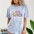 Doctor Of Physical Therapy Therapist DPT Graduation Rainbow Comfort Color Blast T-Shirt Ocean