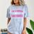 Doctoral Degree Graduation Woman With a Doctorate Comfort Color Blast T-Shirt Ocean