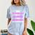 EdD Doctor Of Education Daughter Power Doctorate Graduation Comfort Color Blast T-Shirt Ocean