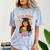 Educated Latina Graduation Day Grad Si Se Pudo Class Of 2024 Comfort Color Blast T-Shirt Ocean