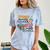 Elementary School End Of Year Graduation Middle Comfort Color Blast T-Shirt Ocean
