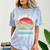 Error 404 Streaming Not Found Nostalgia VHS Retro Tape Comfort Color Blast T-Shirt Ocean