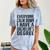 Everyone Calm Down Bachelors Degree Graduation T-Shirt Comfort Color Blast T-Shirt Ocean