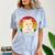 Ew People Introvert Cat Lover Crazy Colorful Cat Lady Comfort Color Blast T-Shirt Ocean