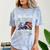 My Favorite Airman Calls Me Nana Air Force Graduation Nana Comfort Color Blast T-Shirt Ocean