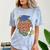 Our Final Rodeo Class Of 2025 Rodeo Western Graduation Texas Comfort Color Blast T-Shirt Ocean