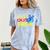 First Day Of School Shirt Peace Out Pre-K Graduation Kids So Comfort Color Blast T-Shirt Ocean