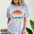 Floppy VHS Cassette Never Forget Retro 80s 90s Nostalgia Comfort Color Blast T-Shirt Ocean